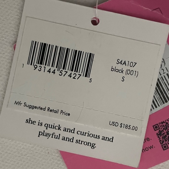 Kate Spade New York Smocked Underwire One Piece Swimsuit Solid Black S Small - Picture 4 of 7